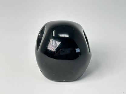 Black Obsidian Skull (2.2", 56mm)