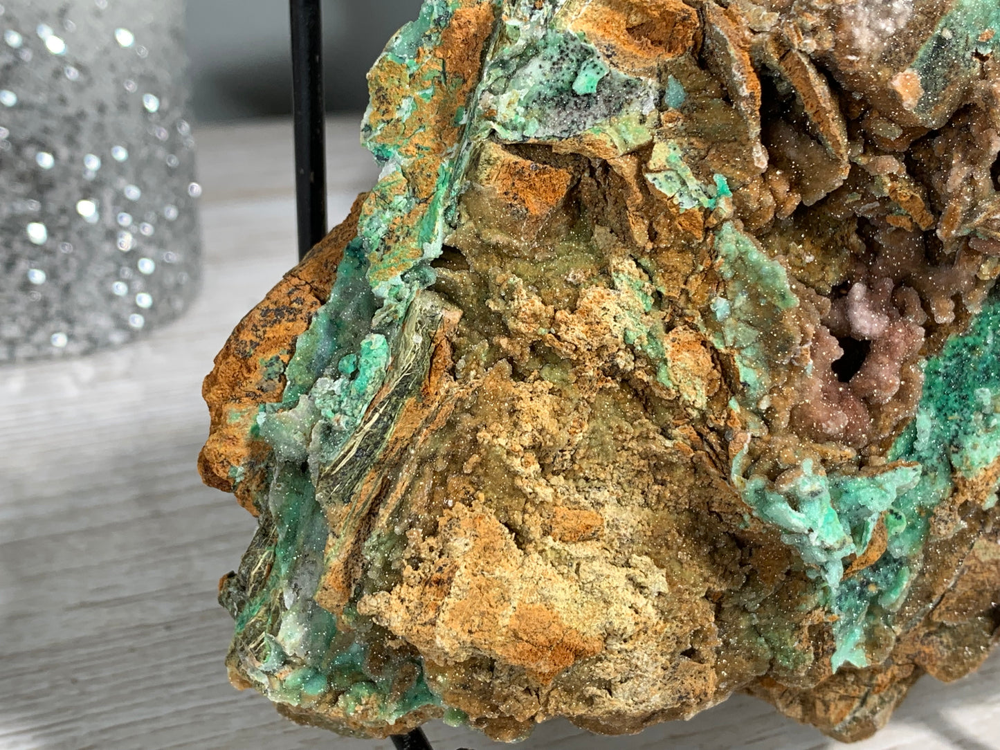 Druzy Chrysoprase (5.5", 140mm)