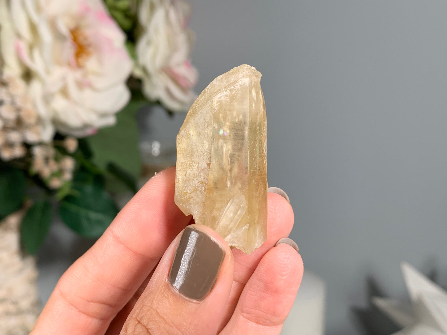 Congo Smoky Citrine Point (1.75", 45mm)