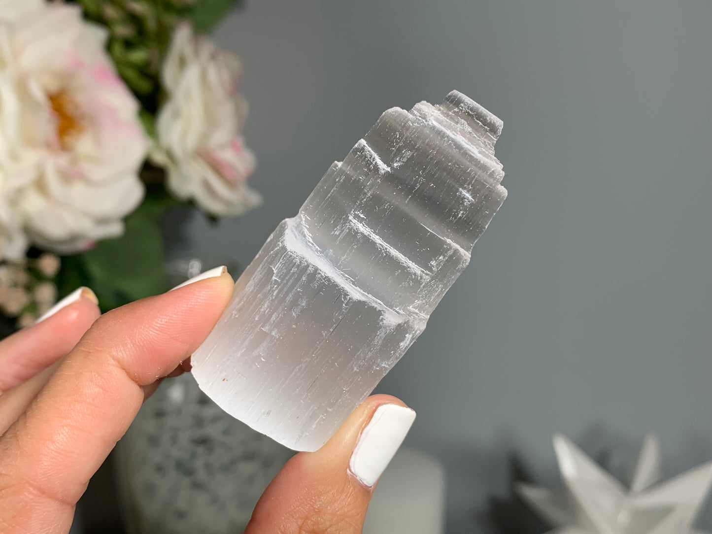 Selenite Skyscraper (2.5" 6cm)