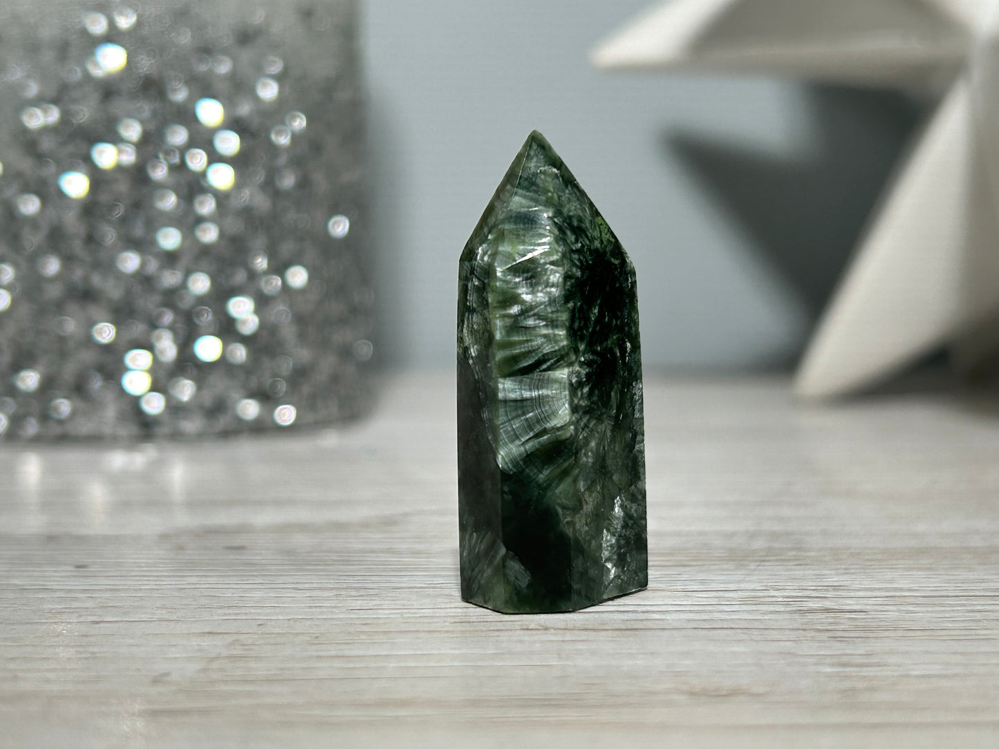 Seraphinite Tower (1.6", 40mm)