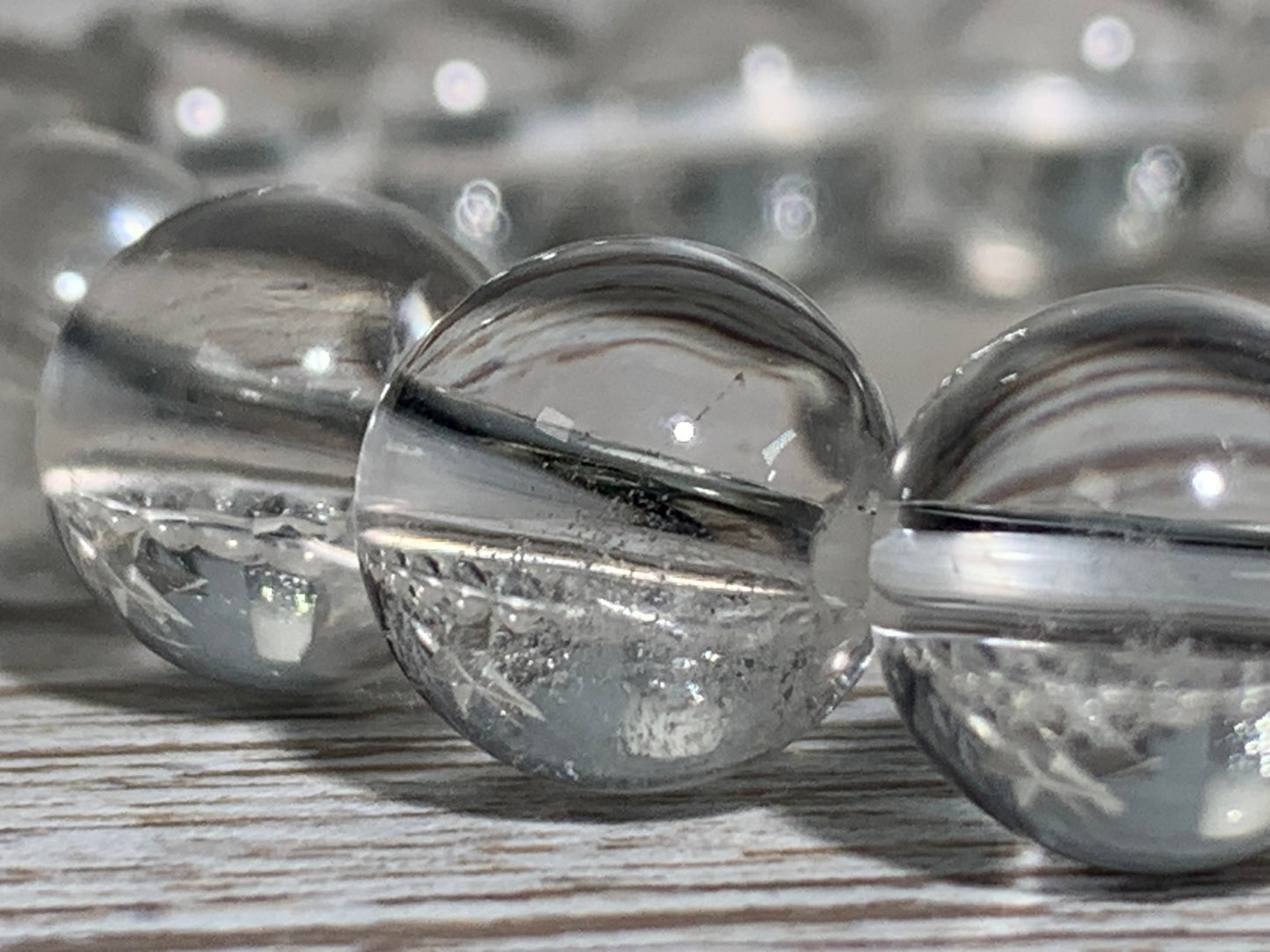 10mm Clear Quartz Bracelet