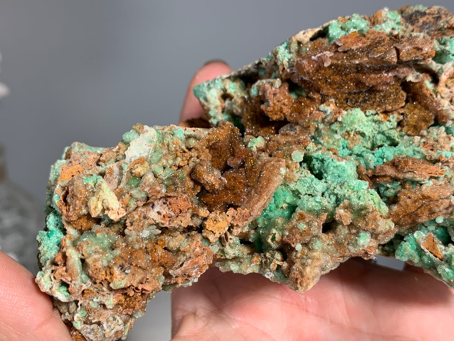 Druzy Chrysoprase (4.5", 116mm)