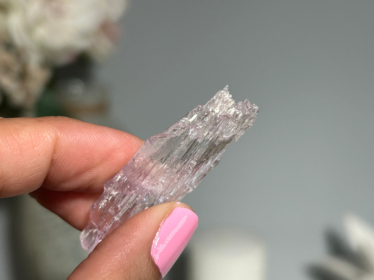 Natural Purple Kunzite Point (1.8", 46mm)