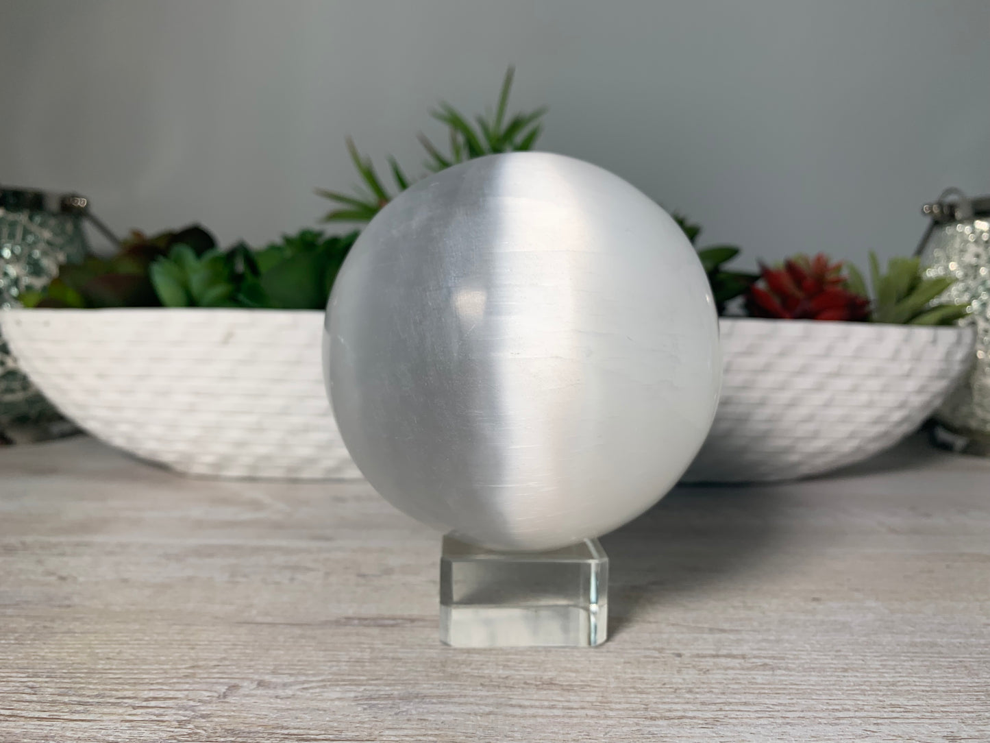 Selenite Sphere (3.75-4" 9-10cm)