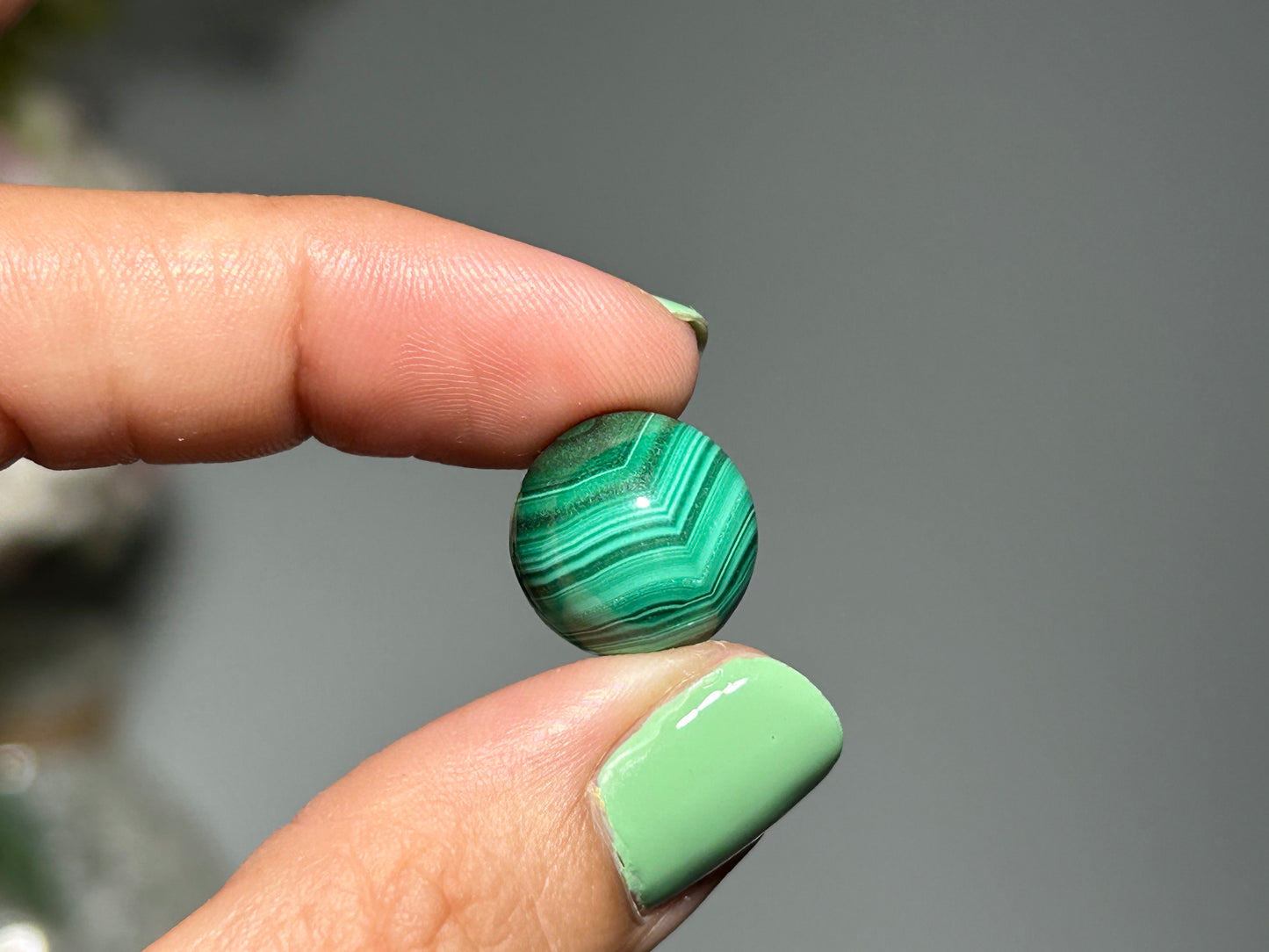 Mini Malachite Sphere