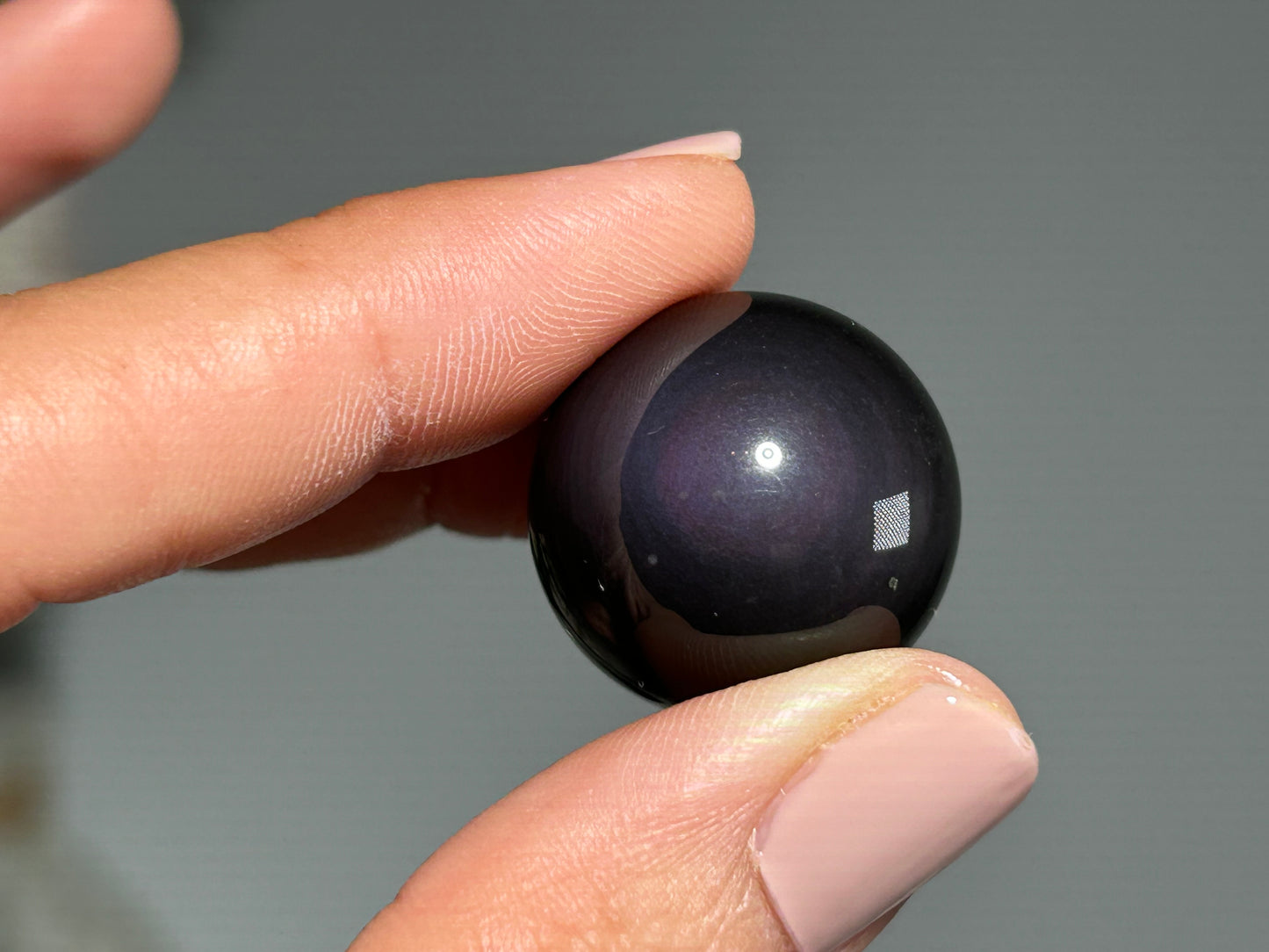 Small Rainbow Obsidian Sphere