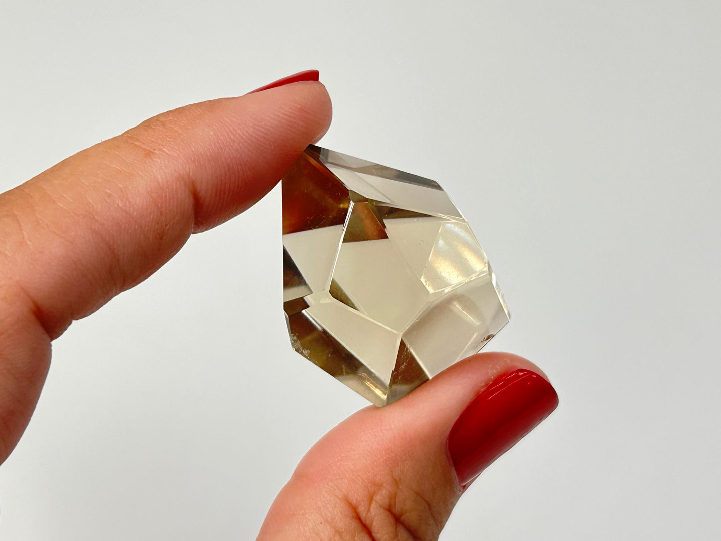 Citrine Faceted Freeform #17