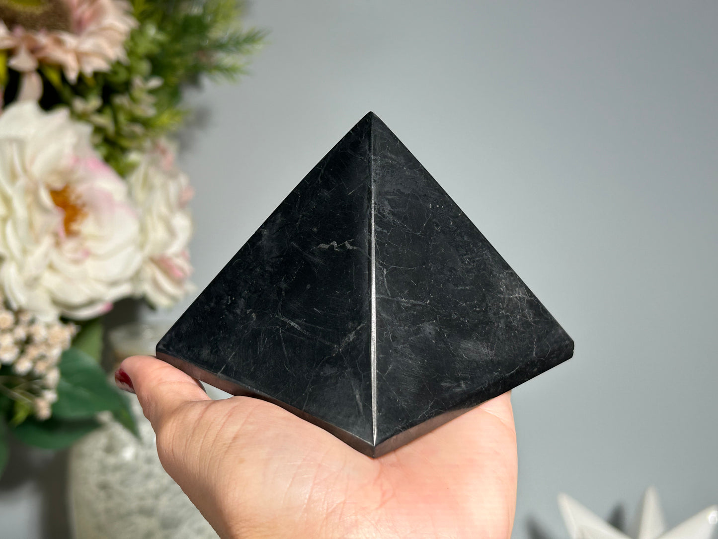 Shungite Pyramid (2.8”, 72mm)
