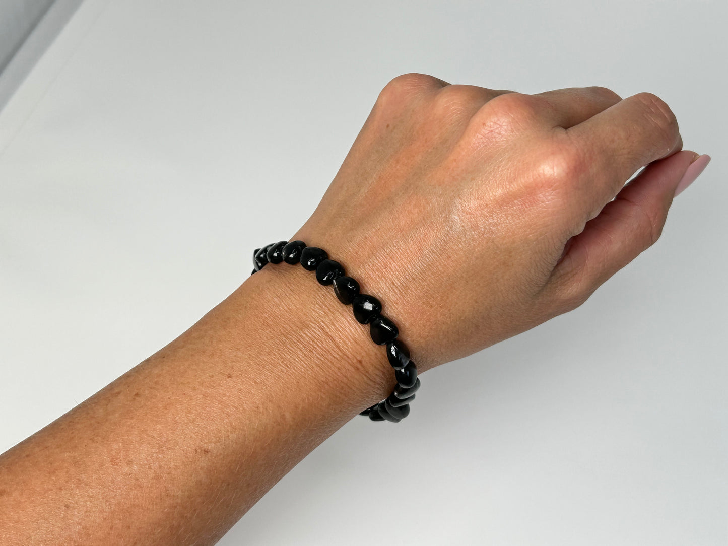 Hypersthene Heart Bracelet
