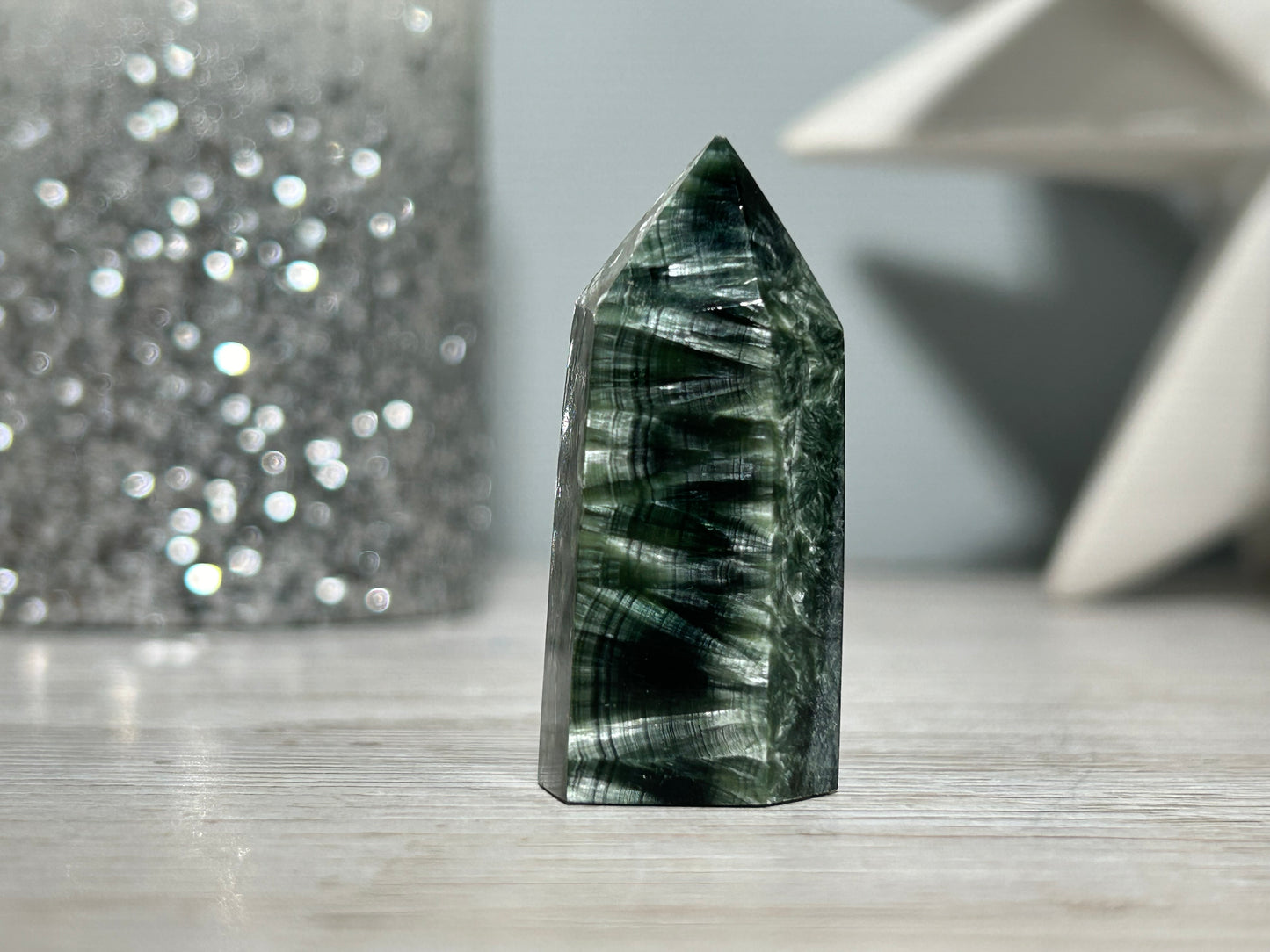 Seraphinite Tower (1.7", 43mm)