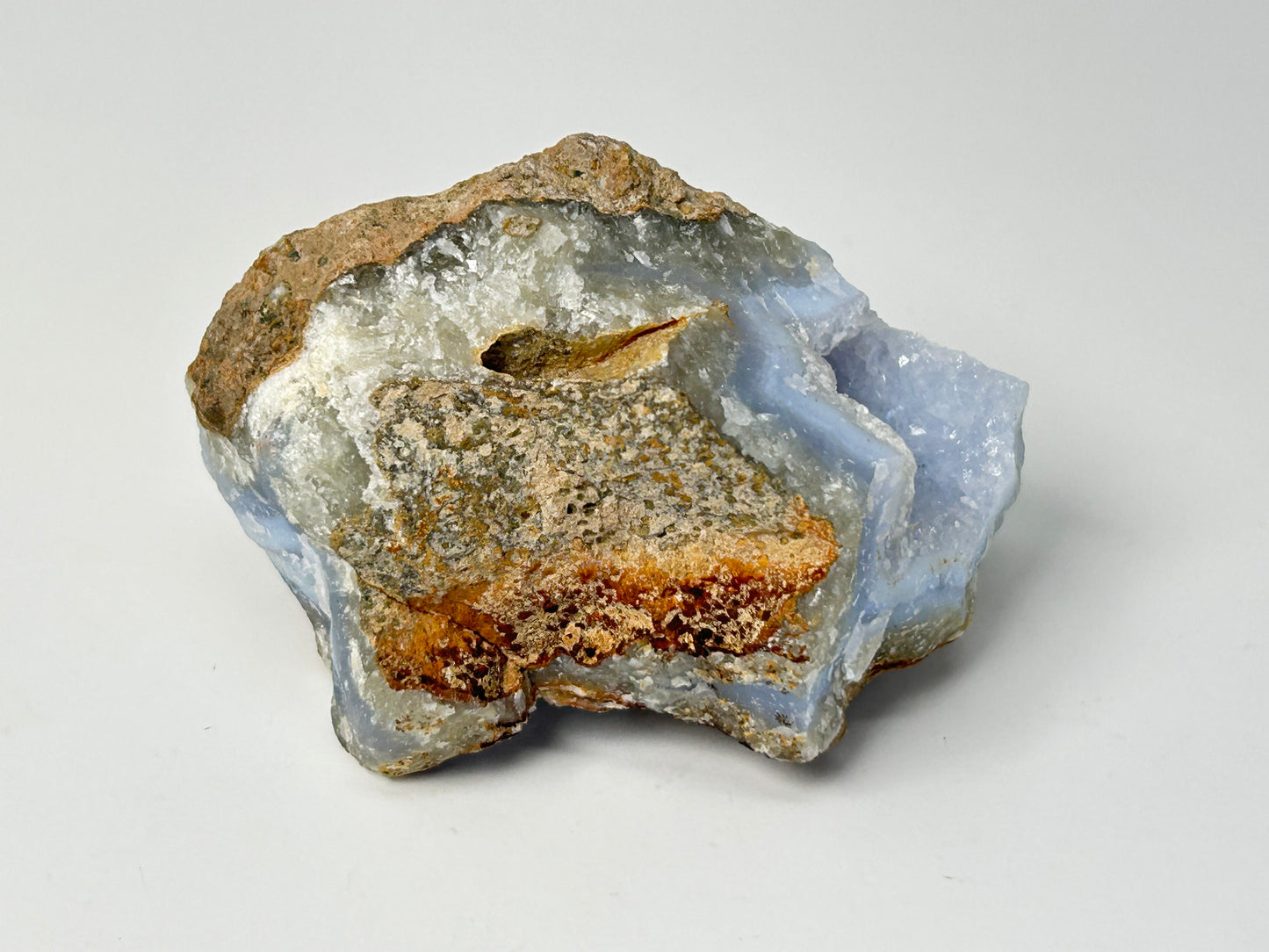 Natural Blue Lace Agate (2.8", 71mm)