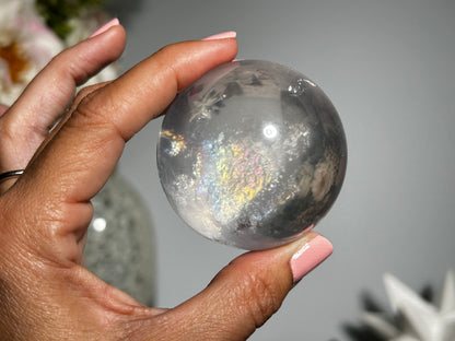 Star Rose Quartz Sphere (2.1",54mm)