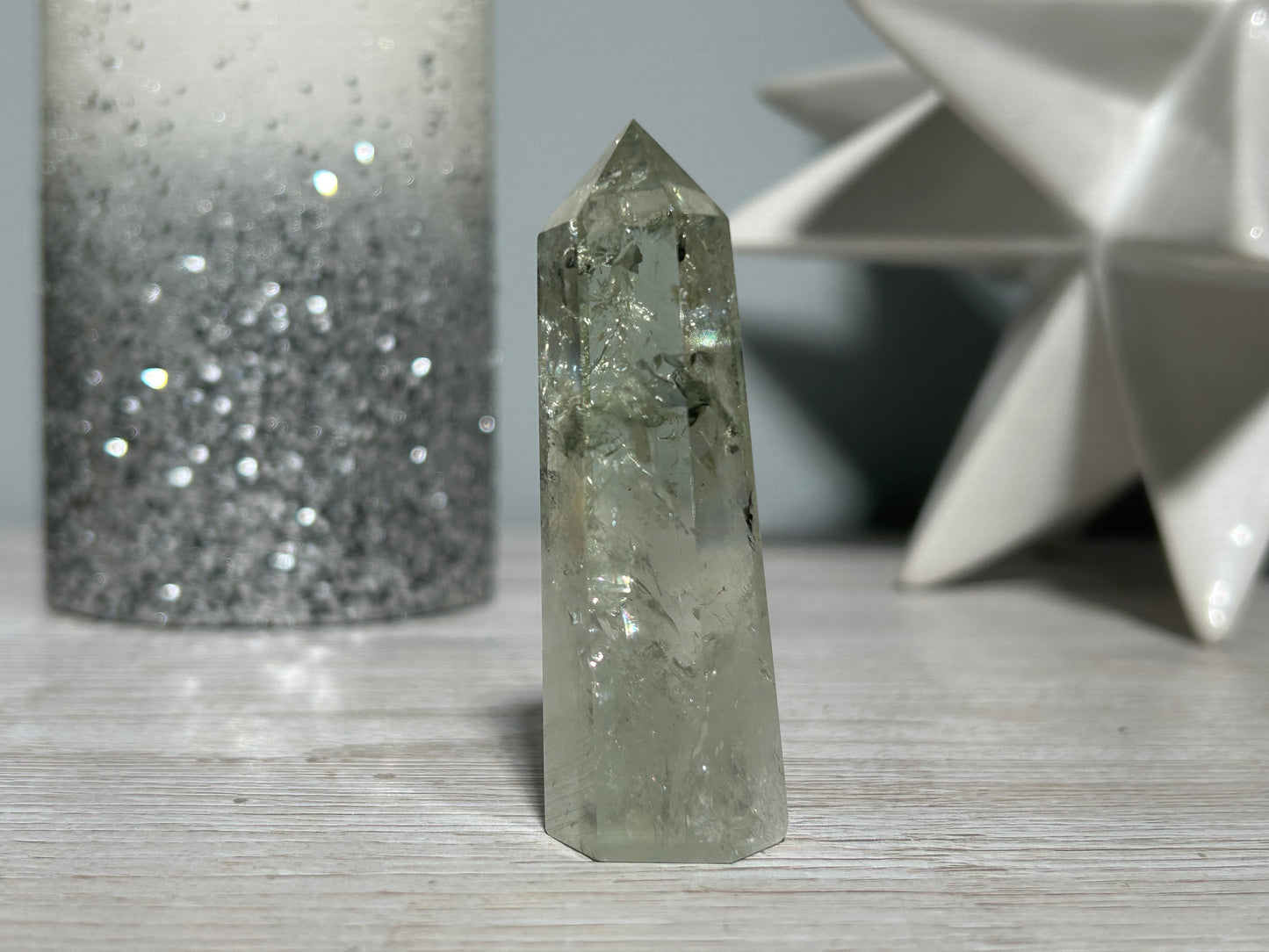 Prasiolite Tower (2.6", 66mm)