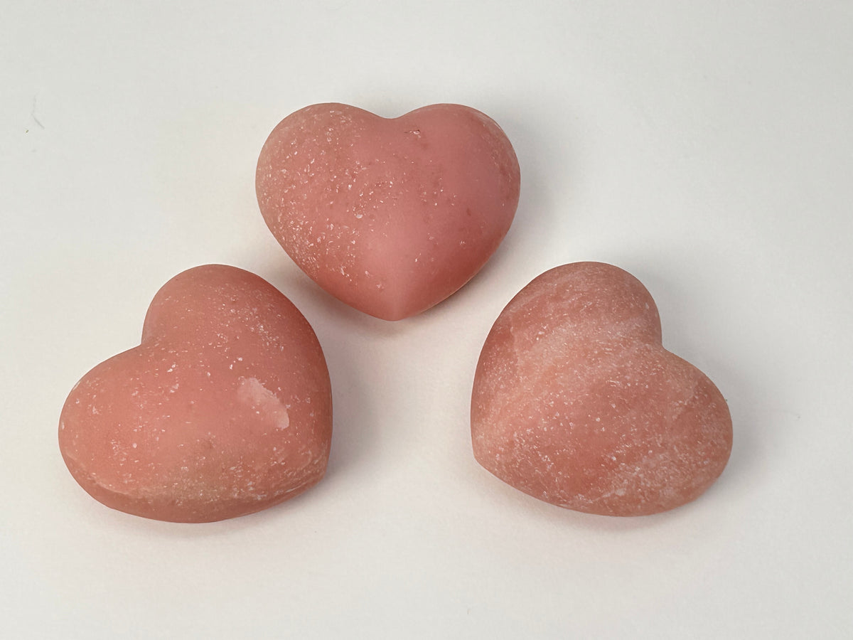 Pink Opal Heart (1.3", 34mm)