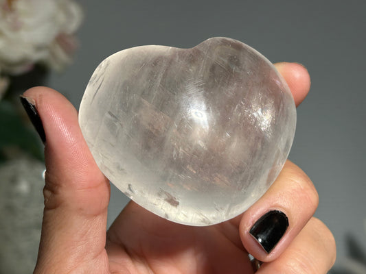 Optical Calcite Heart #OH34