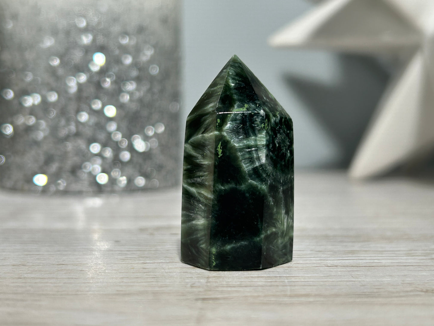 Seraphinite Tower (1.6", 41mm)