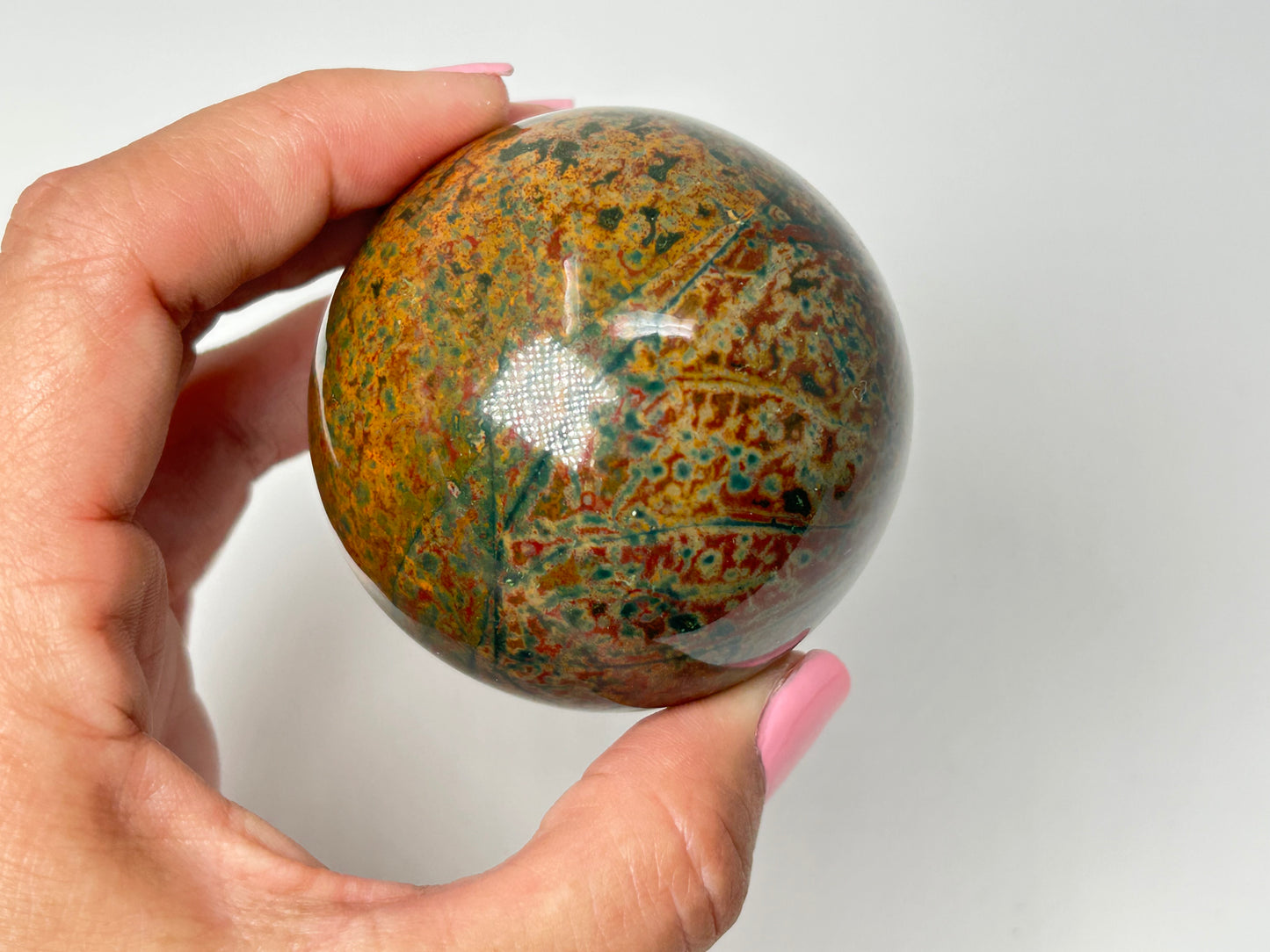 Ocean Jasper Sphere (2.3", 58mm)