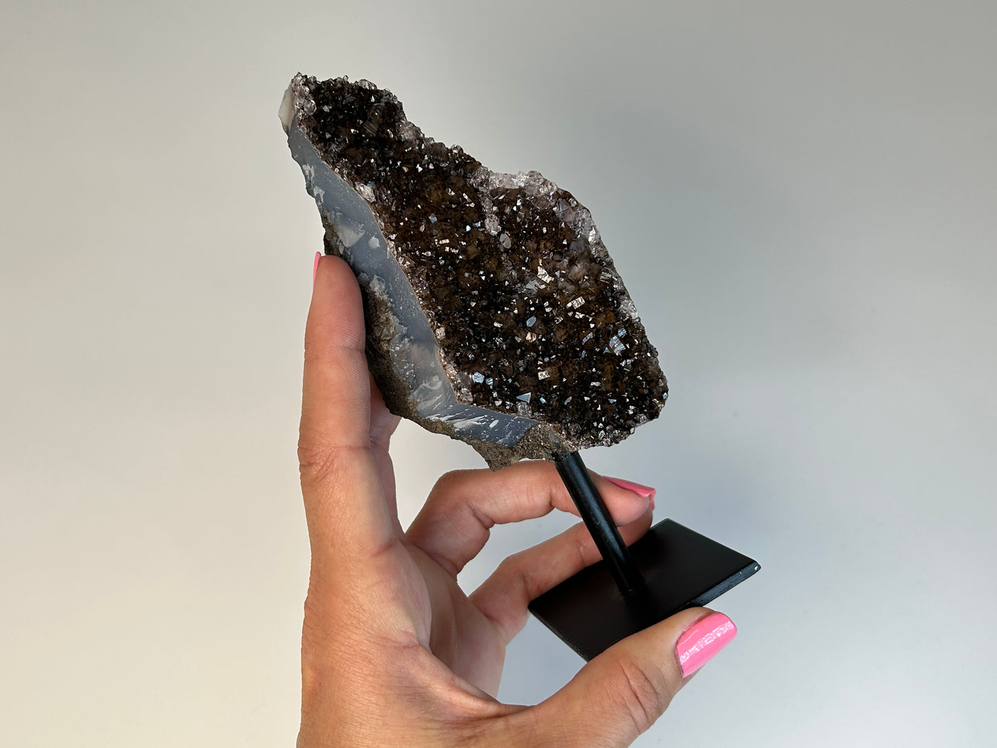 Amethyst on Stand (5.8", 147mm)