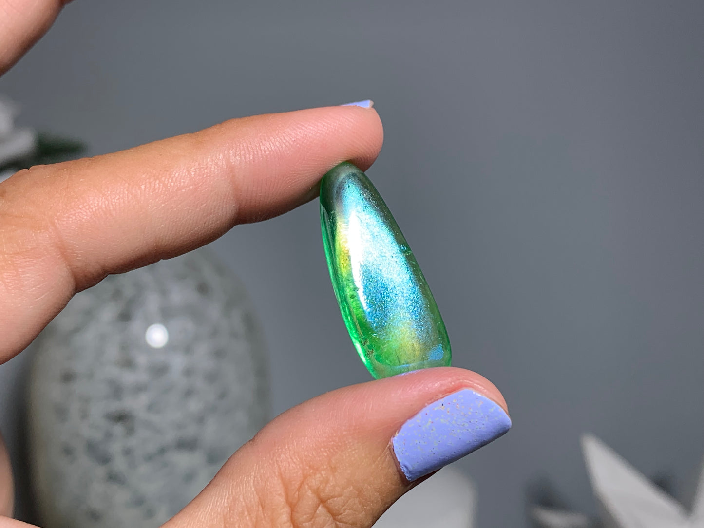 Tumbled Green Aura Quartz