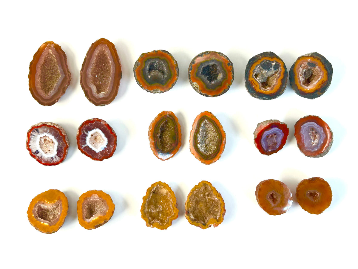Warring States Agate Pair