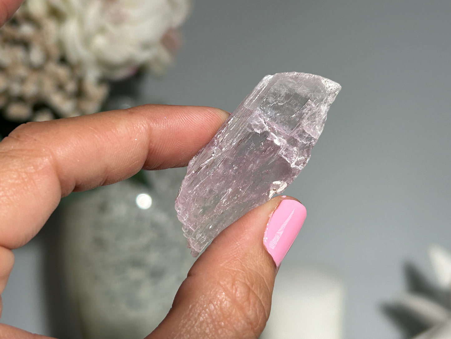 Natural Purple Kunzite Point (1.9", 48mm)