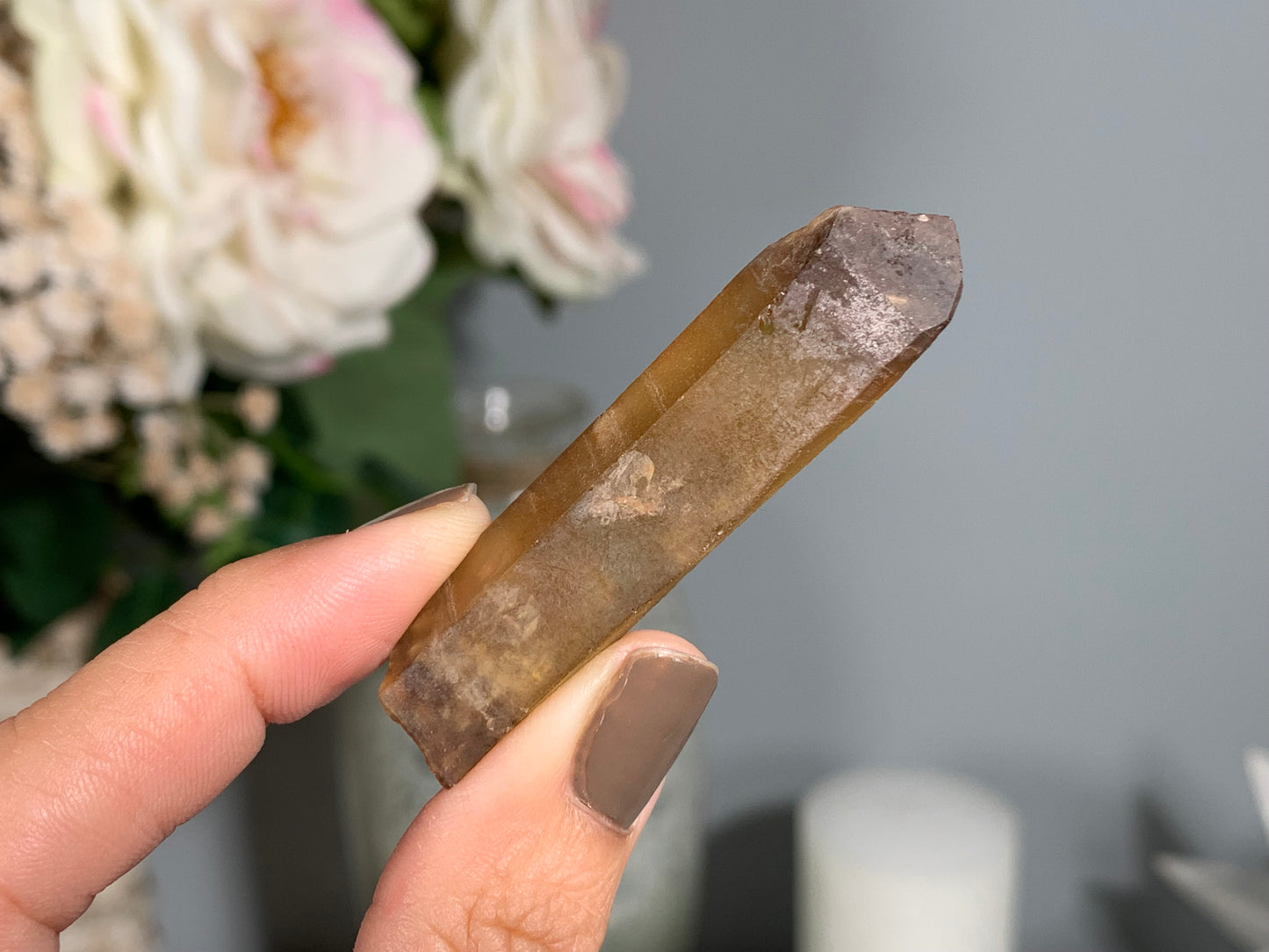 Congo Smoky Citrine Point (2.2", 56mm)