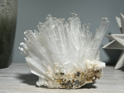 Natural Scolecite Cluster (6.6", 167mm)