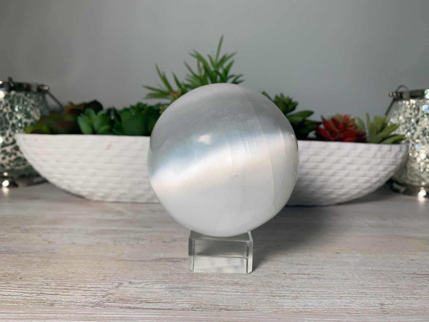 Selenite Sphere (3.75-4" 9-10cm)