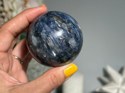 Blue Kyanite Sphere (2.2", 56mm)