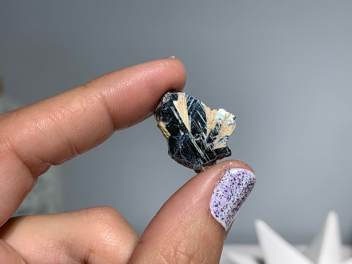 Gold Rutile on Hematite (5-7 grams)