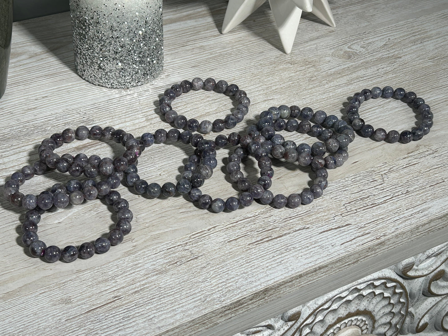 10mm Iolite Bracelet