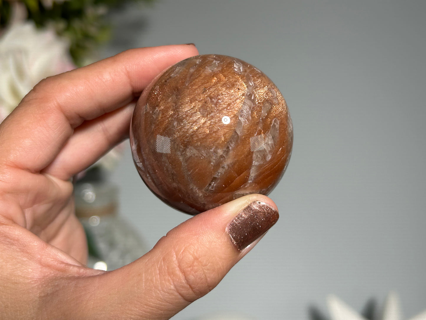 Confetti Sunstone Sphere (1.8", 47mm)