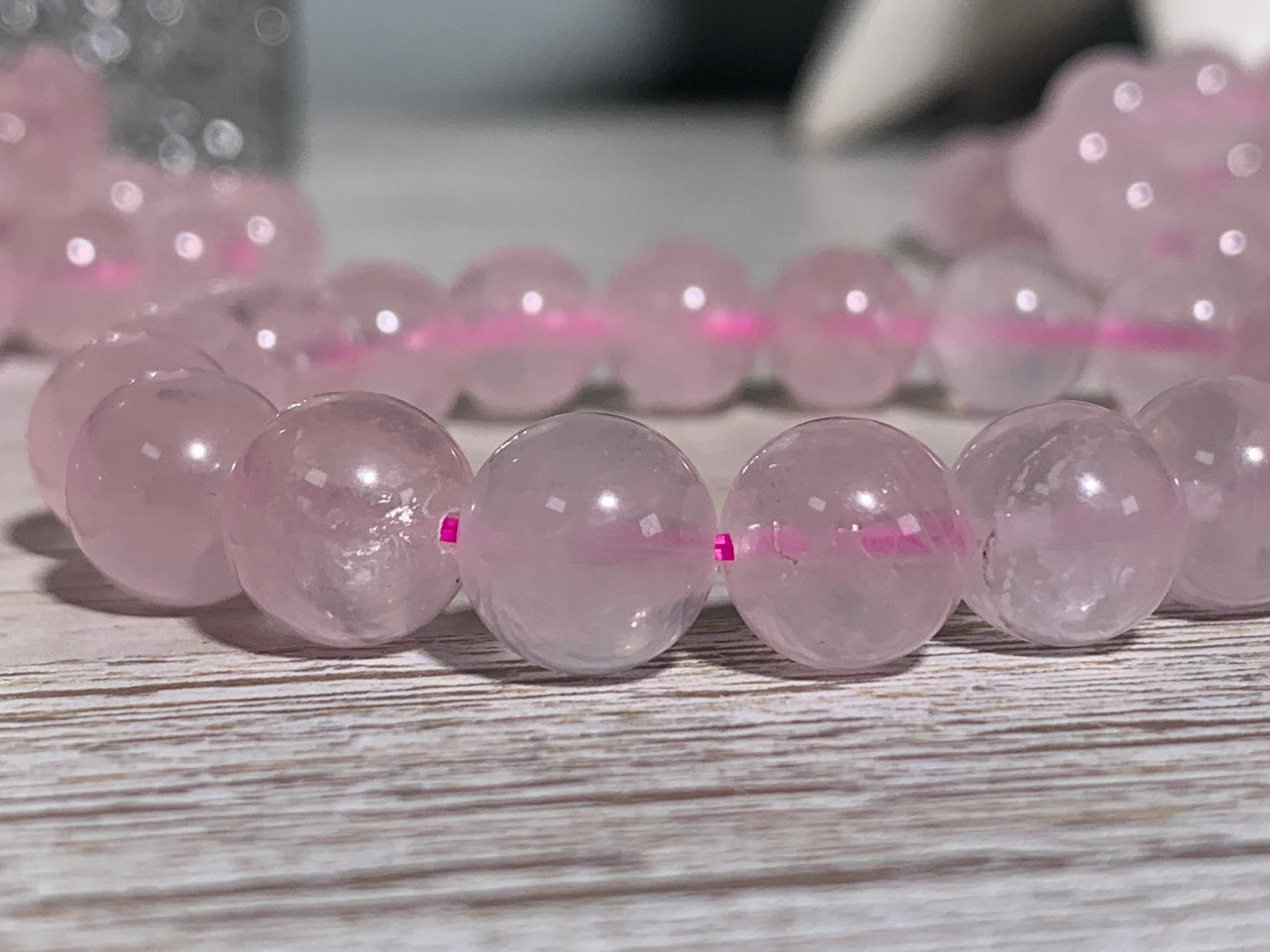 10mm Rose Quartz Bracelet