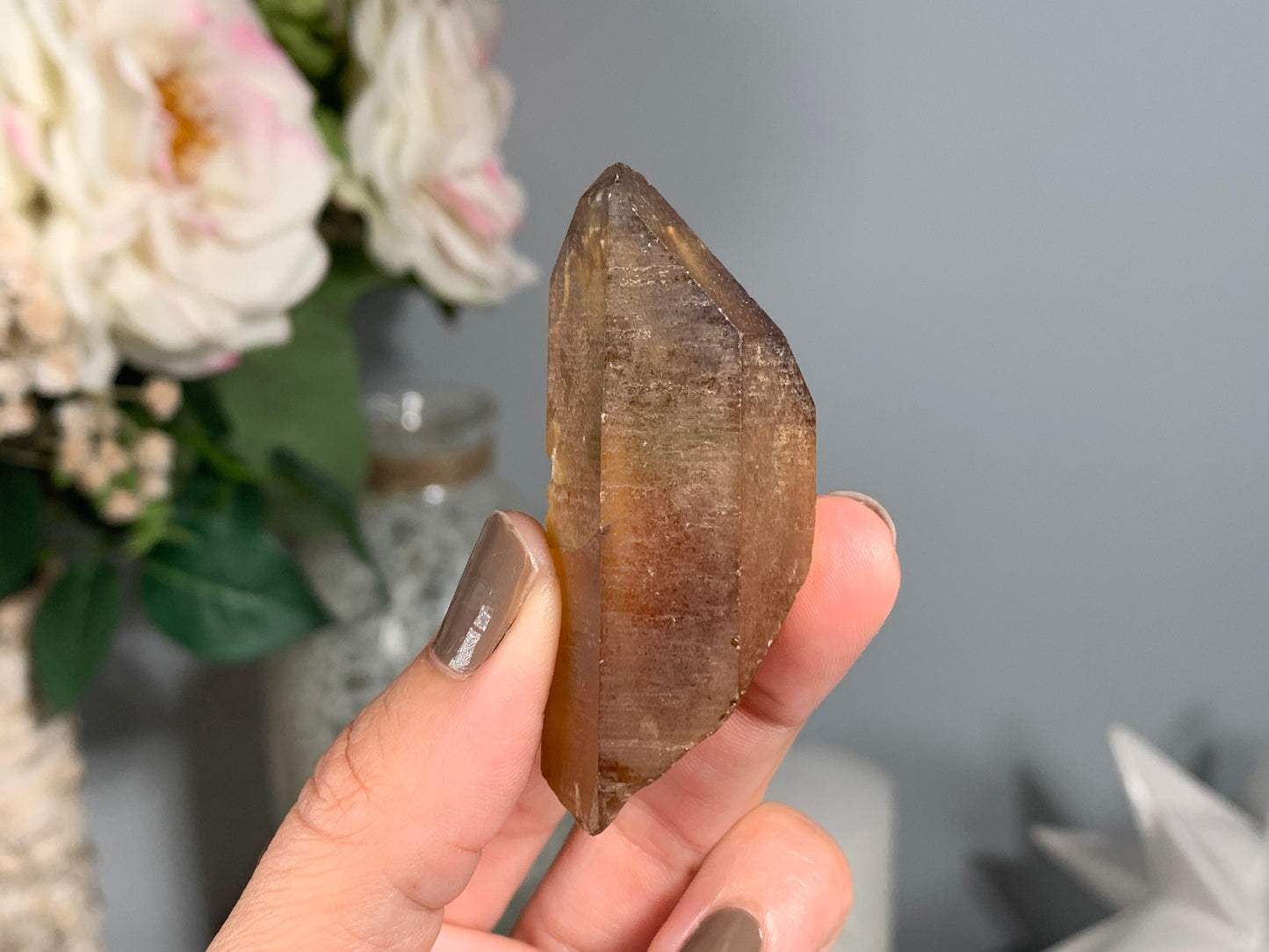 Congo Smoky Citrine Point (2.3", 58mm)