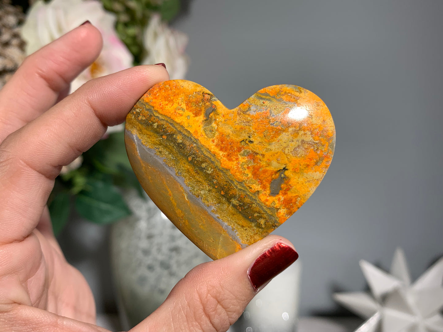 Bumblebee Jasper Heart