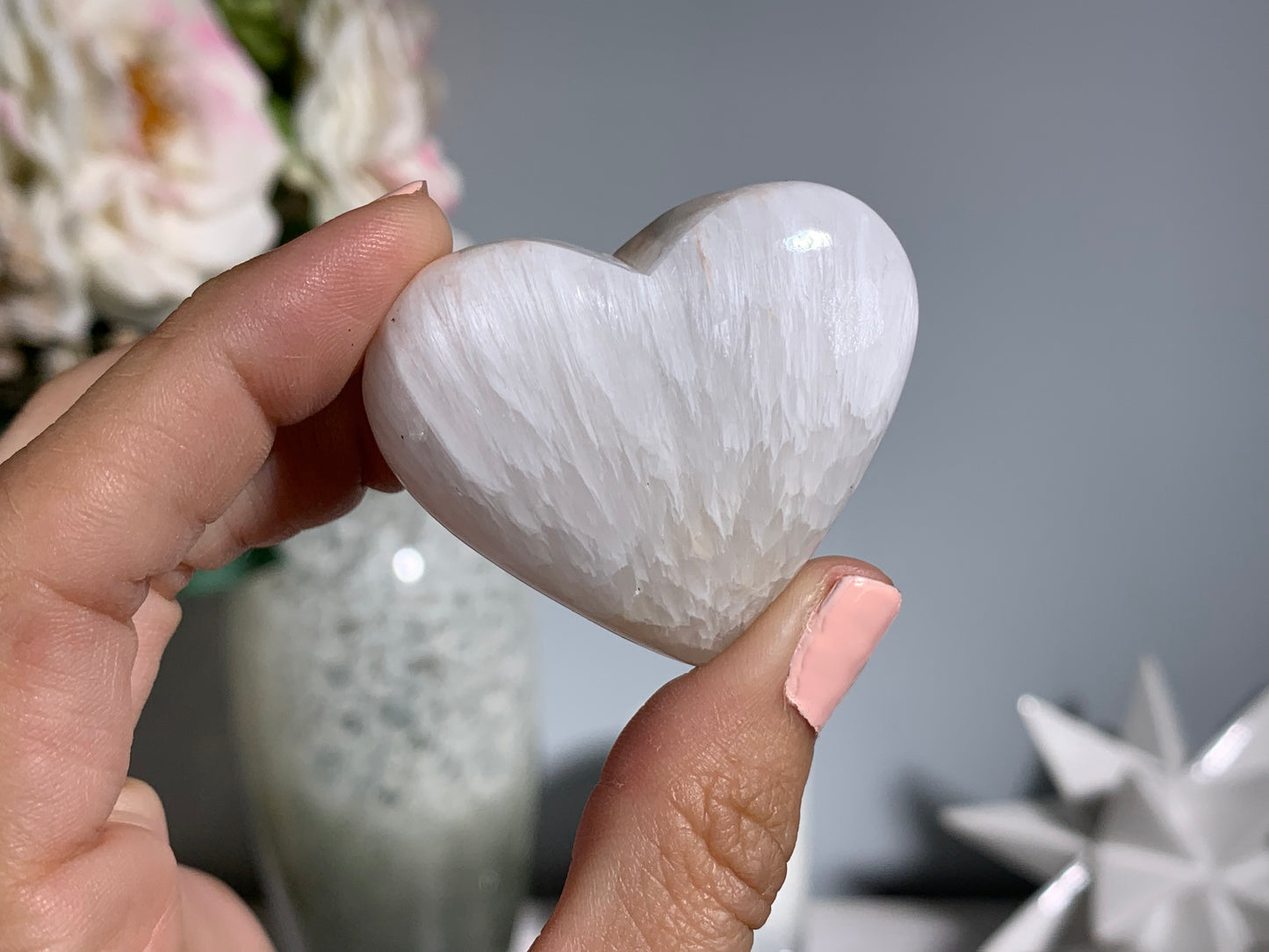 Small Scolecite Heart