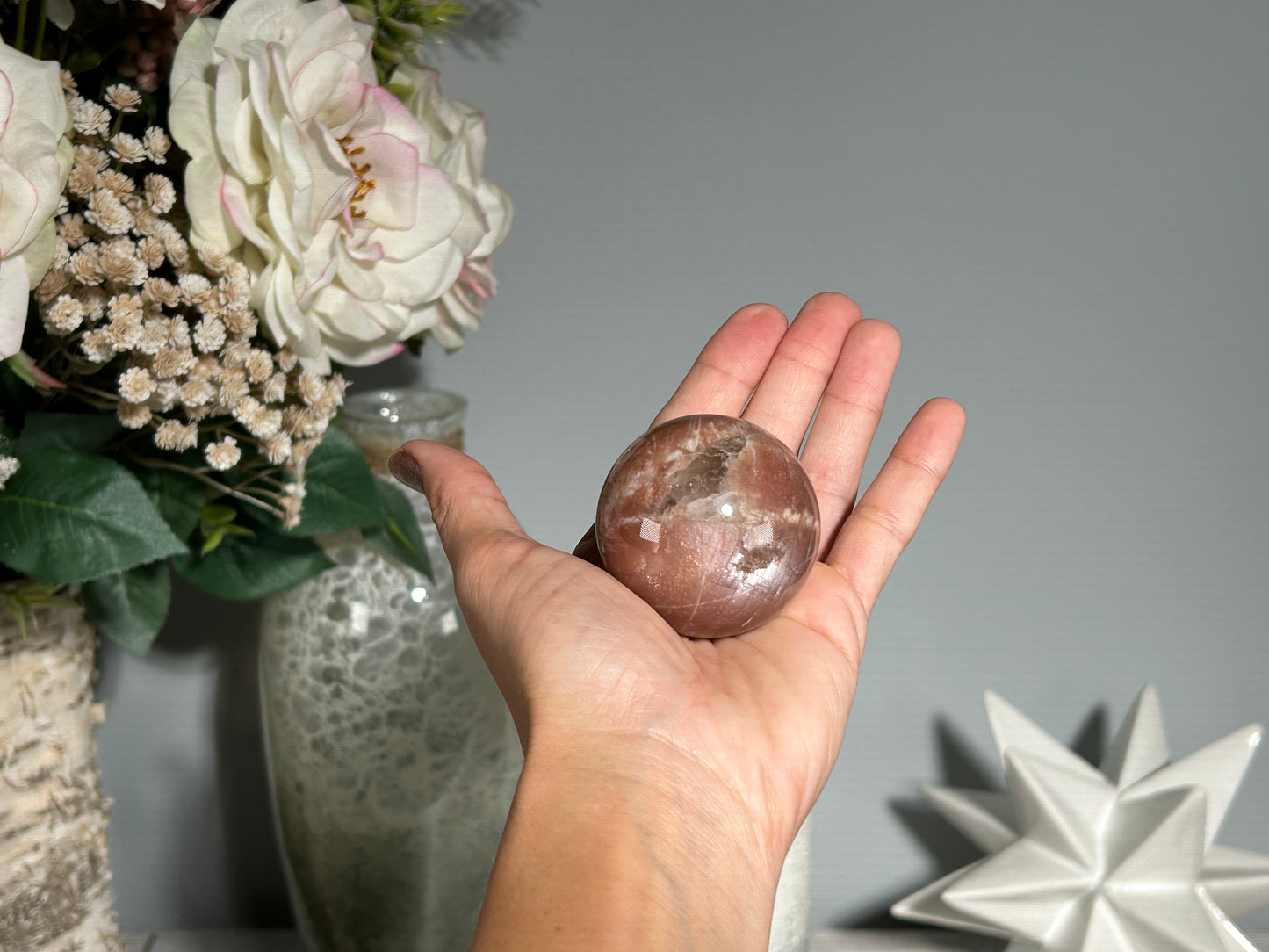 Confetti Sunstone Sphere (1.9", 48mm)