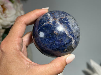 Sodalite Sphere (2.7", 69mm)