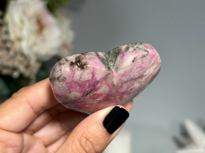 Cobalto Calcite Heart (2.2", 57mm)