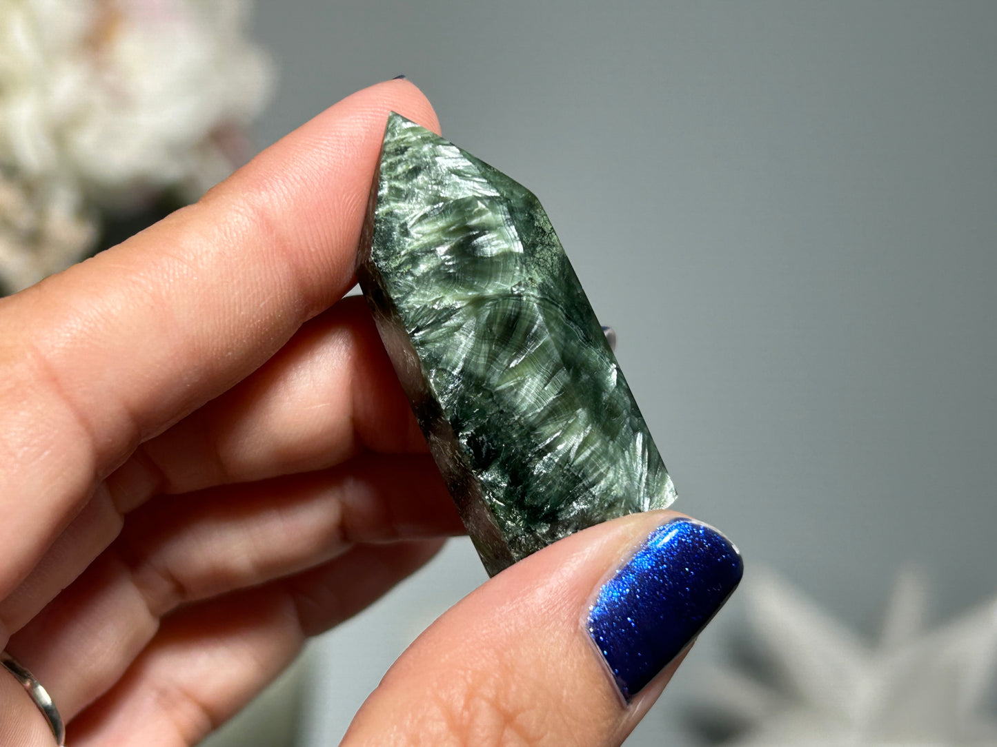 Seraphinite Tower (1.6", 40mm)