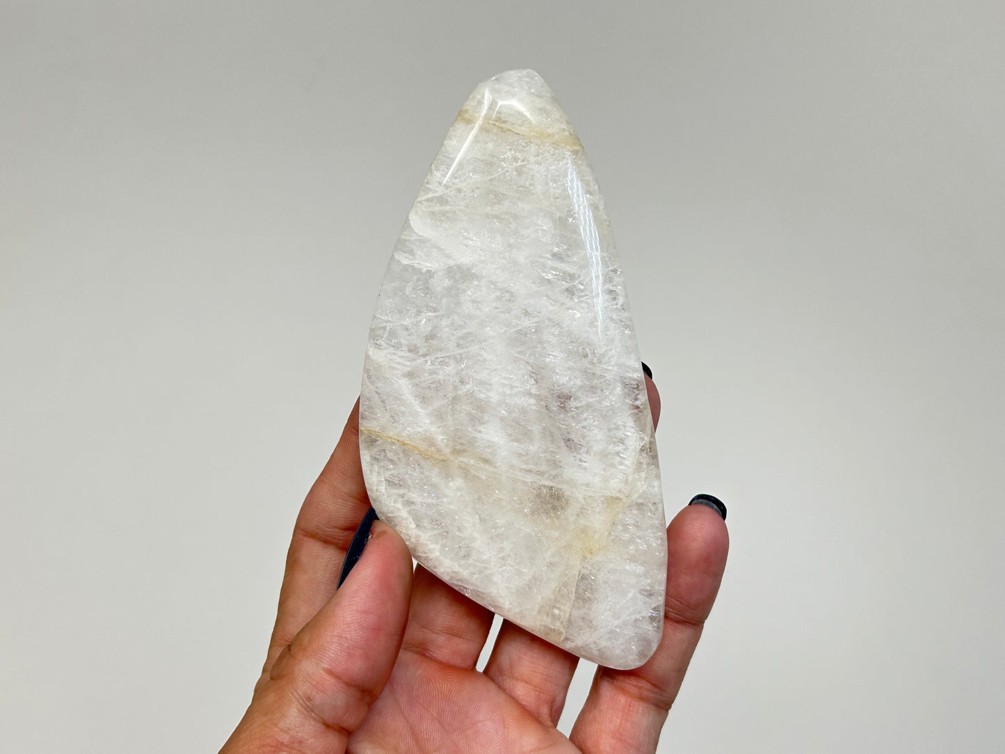 Polished Natrolite Freeform (4.2", 107mm)