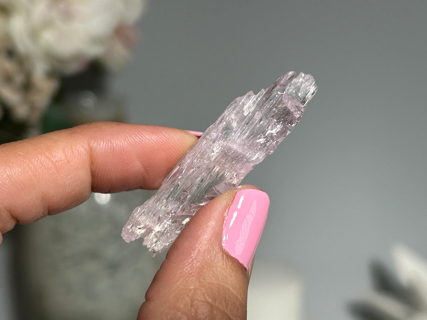 Natural Purple Kunzite Point (1.8", 46mm)