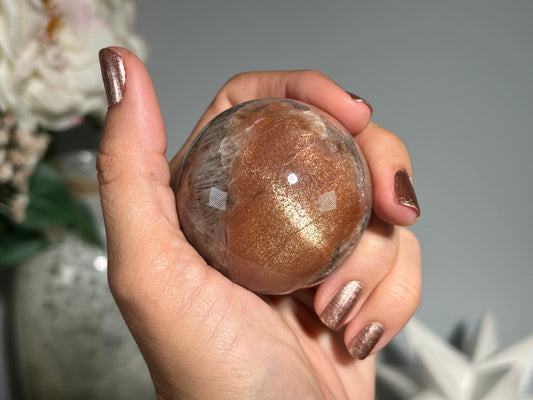 Confetti Sunstone Sphere (1.9", 49mm)