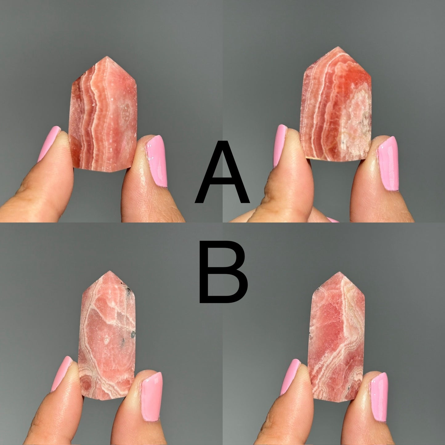 Mini Rhodochrosite Obelisk