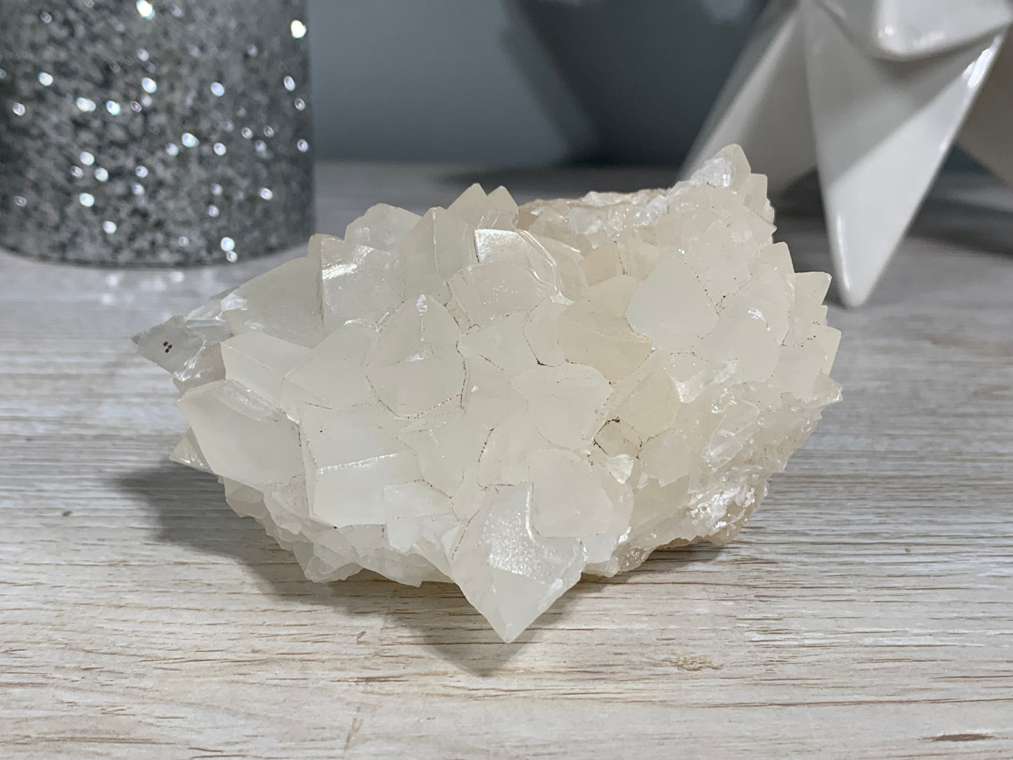 Natural Premium Calcite Flower (3.6", 92mm)