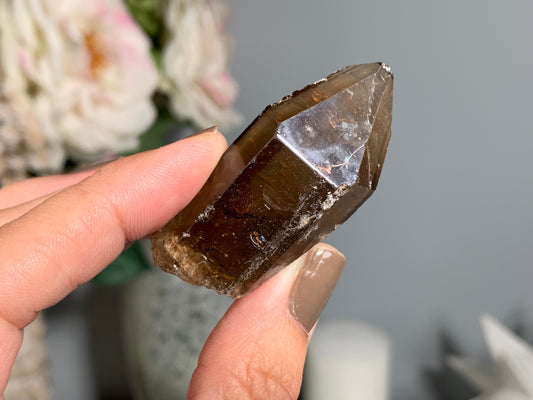 Congo Smoky Citrine Point (1.9", 49mm)