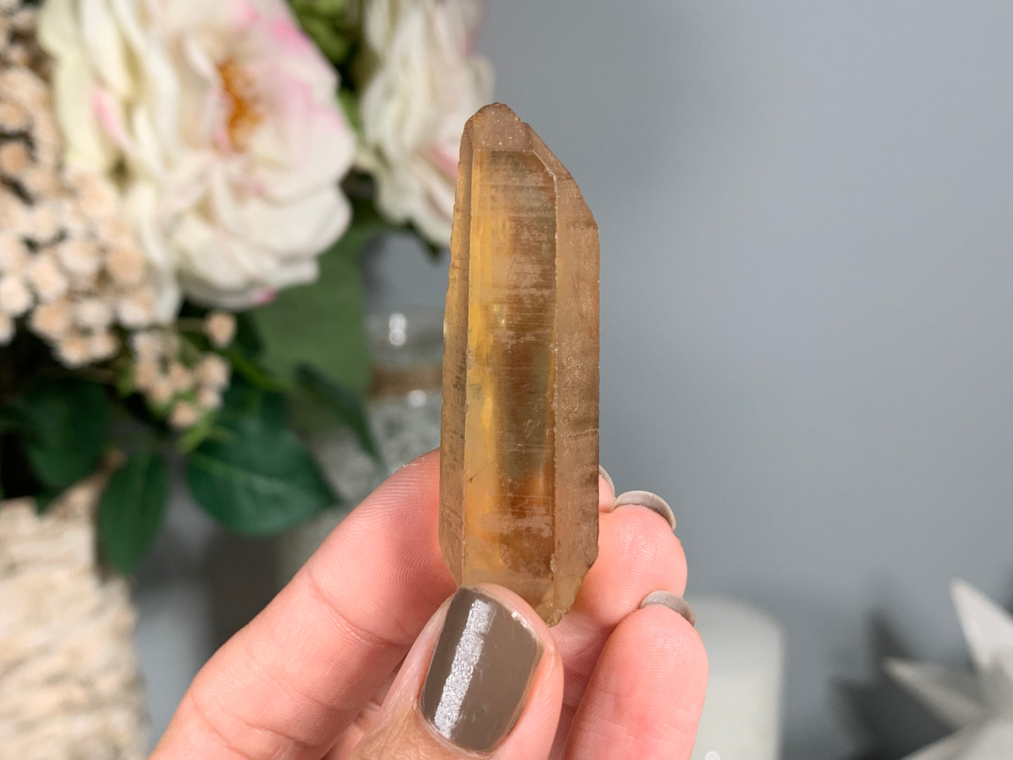 Congo Smoky Citrine Point (2.2", 56mm)