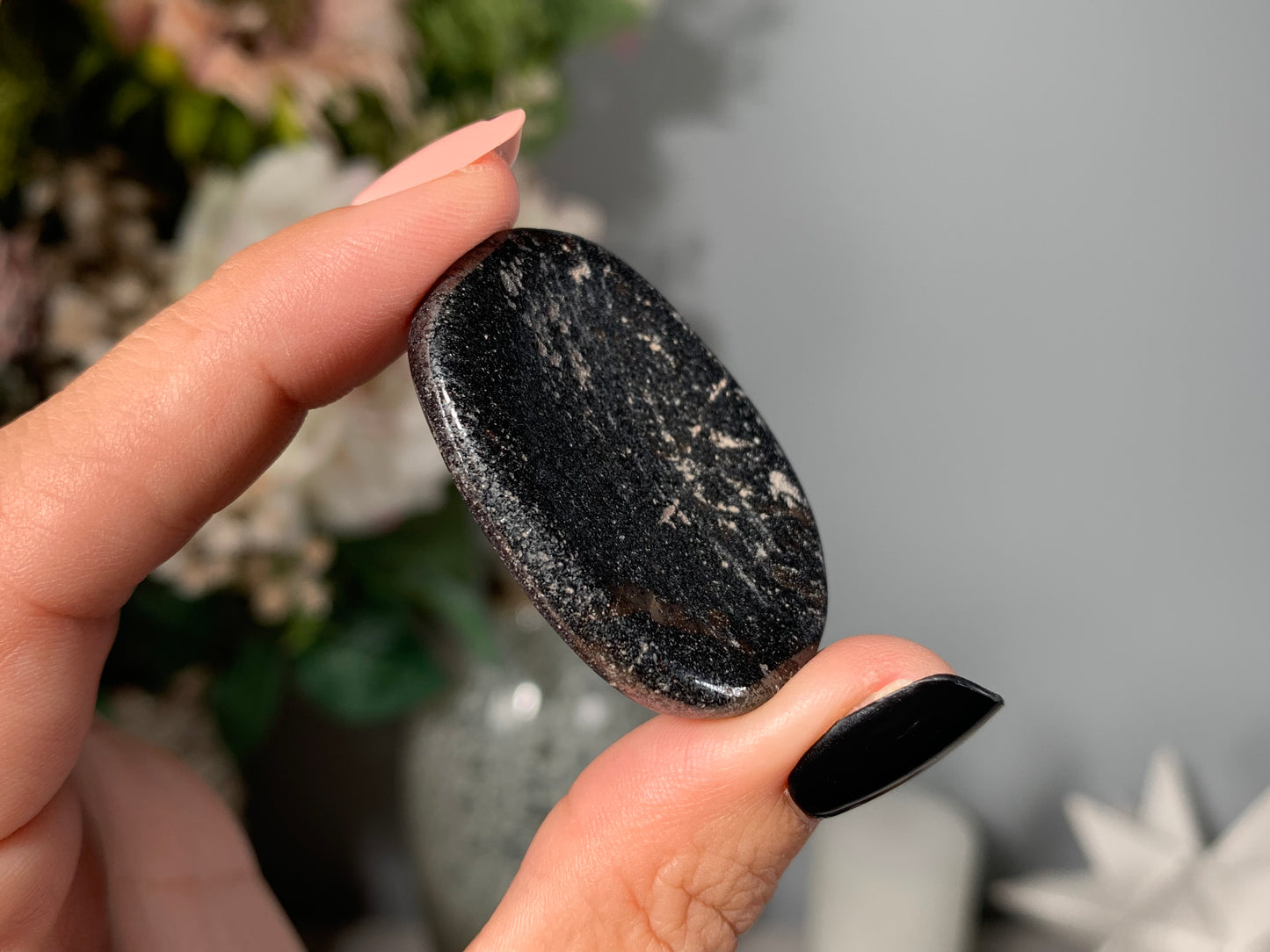 Hematite Thumb Stone