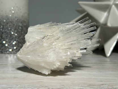 Natural Scolecite Cluster (4", 10cm)